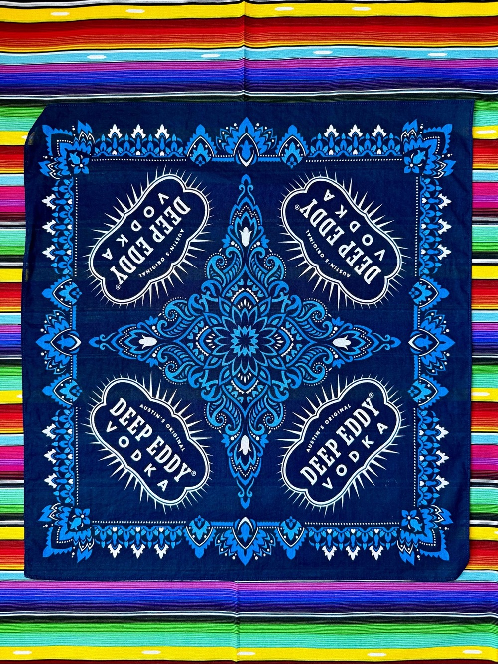 Austin, TX Deep Eddy Vodka Bandana | Rare Promo 💙
